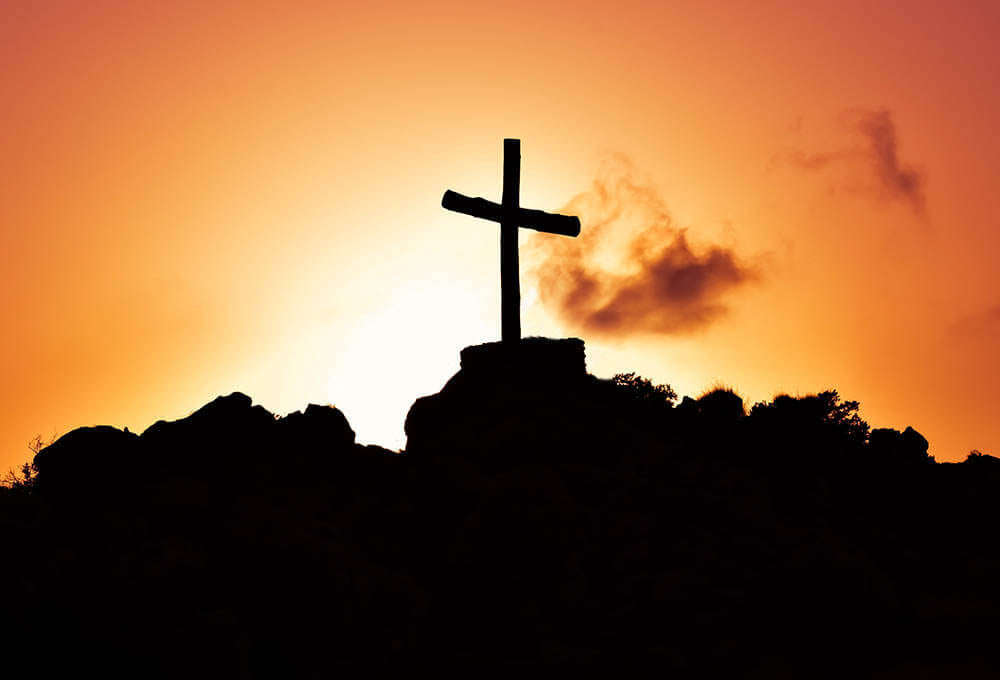 Strong Cross representing God’s strength and protection