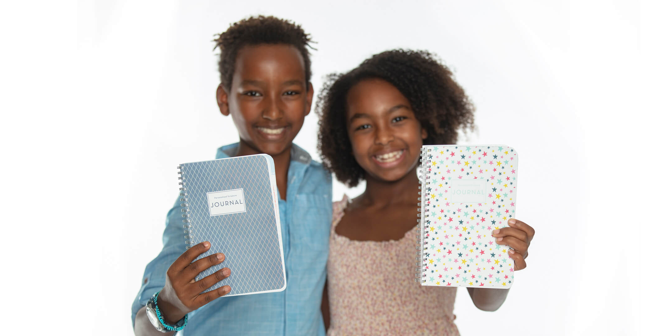 Ignite your child's faith journey with our personalized scripture journals for kids. Each journal is a treasure trove of personalized scriptures, carefully chosen to inspire and strengthen their relationship with God.