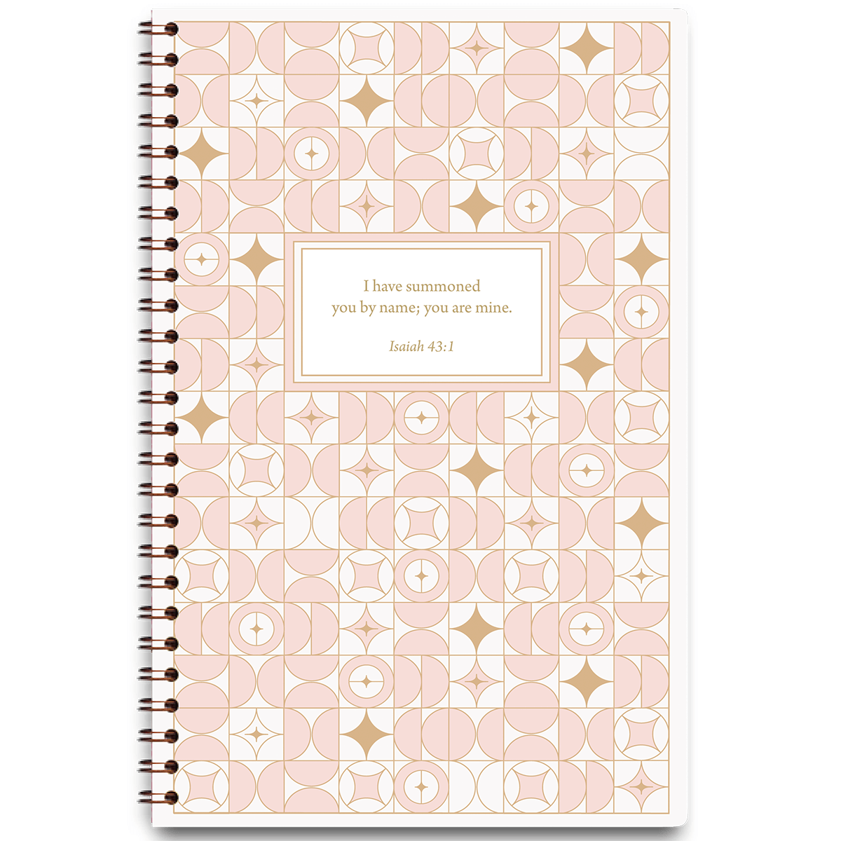 White Stardust – Personalized Scripture Journal by Paper Sunday
