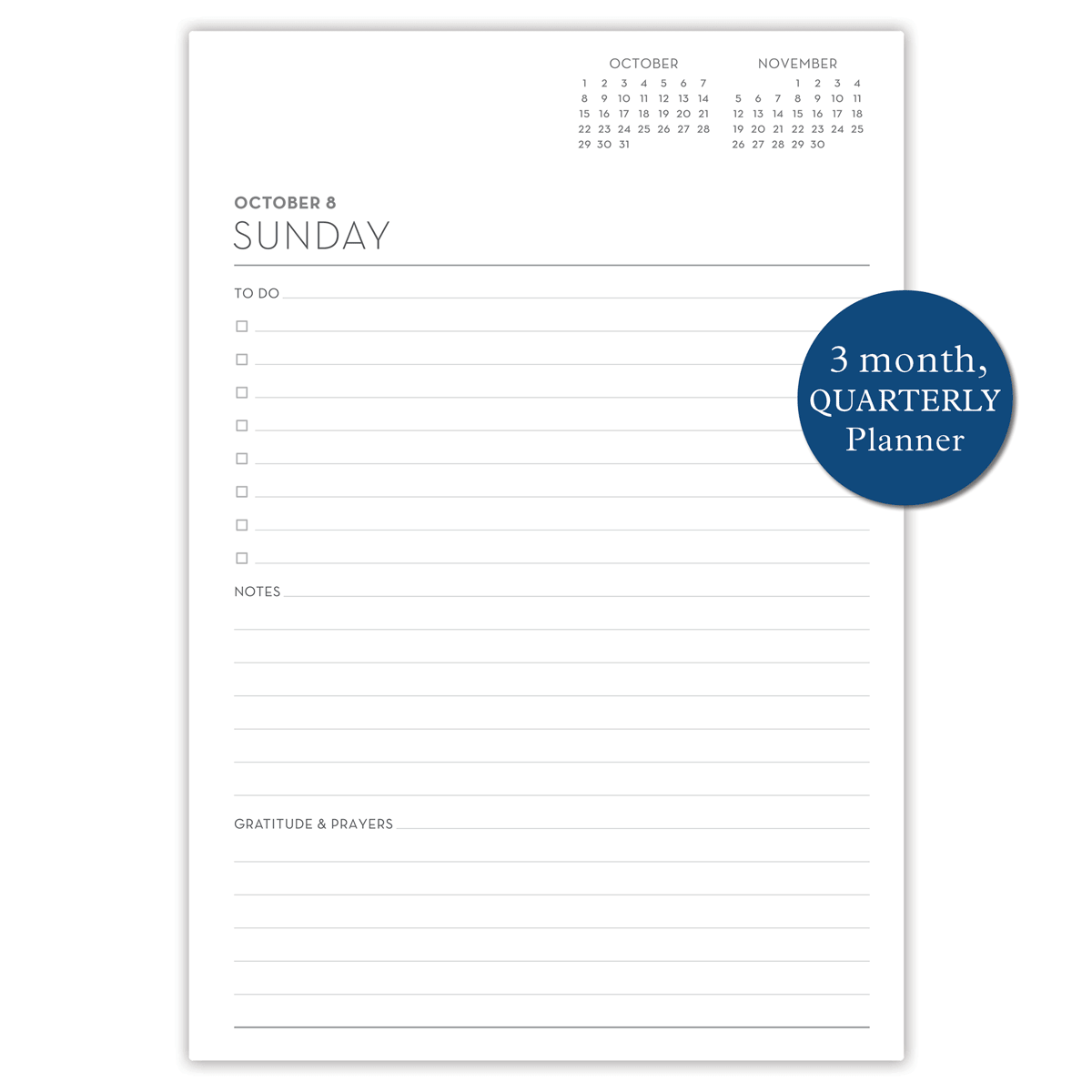 Freedom (Men's Planner)