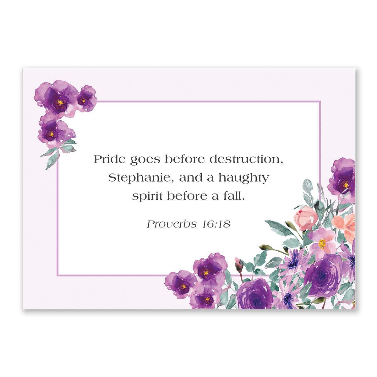 Personalized Bible verse cards Joy design custom scripture cards for women Christian gift for encouragement and daily prayer