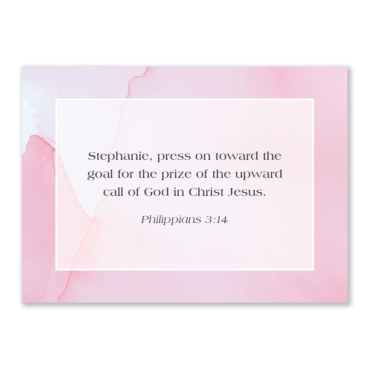 Custom Bible verse cards sky design personalized scripture cards for women faith-based encouragement and devotional use