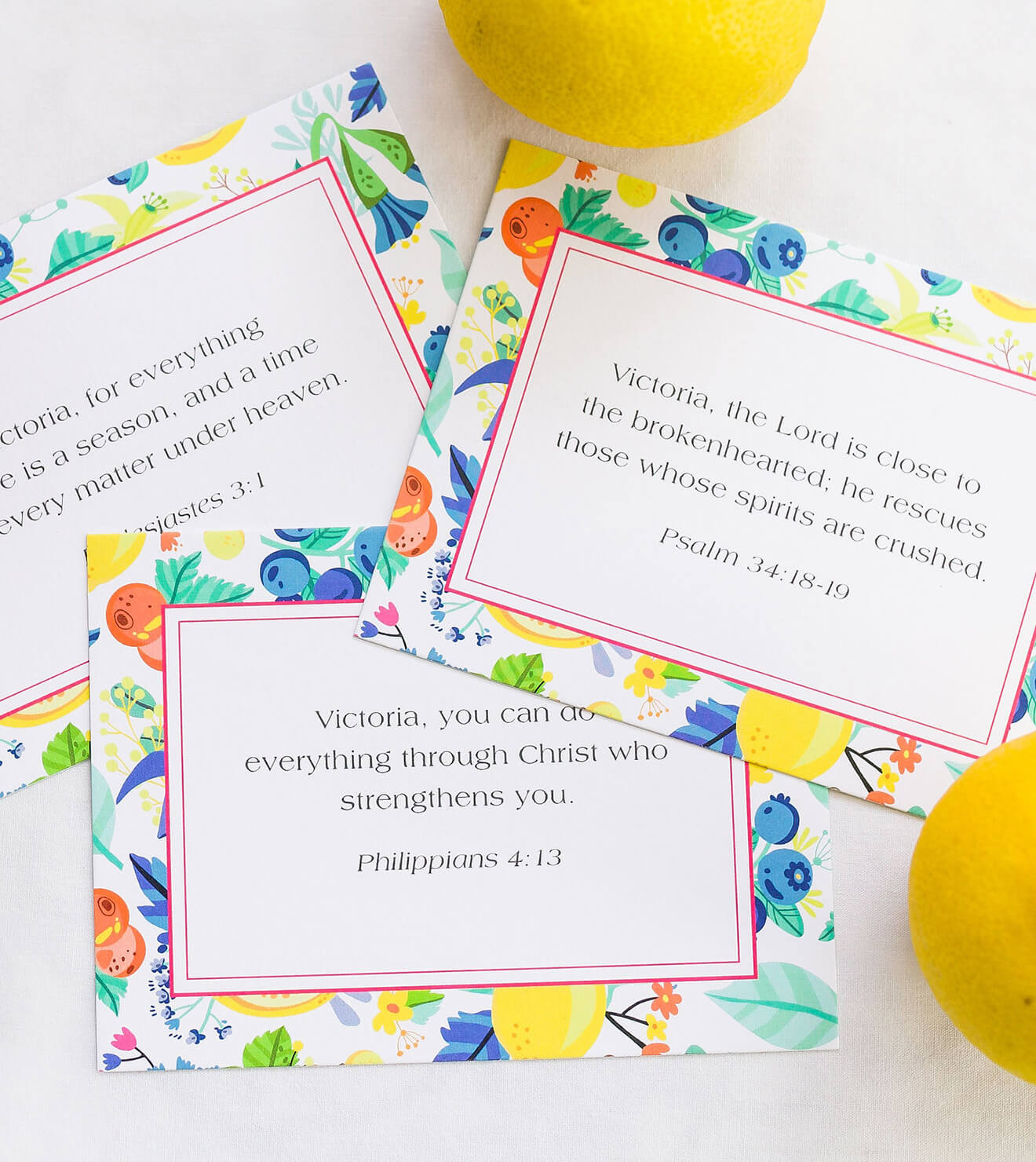 SCRIPTURE CARDS