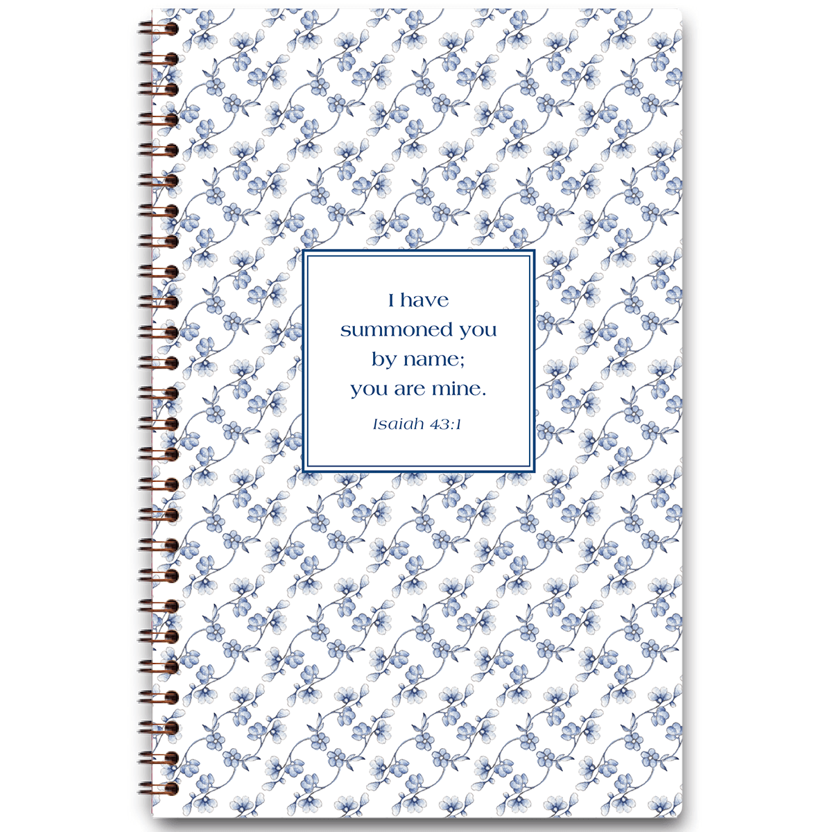 blue serenity - Womens journal - coil