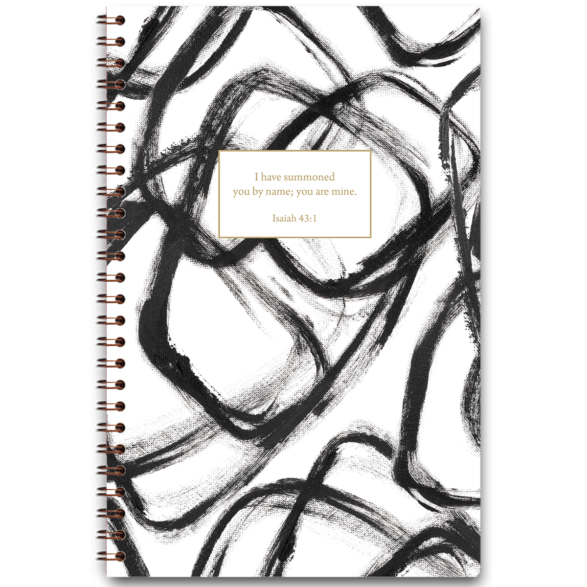 Black Jack (Men's) by Jenn Thatcher – Personalized Scripture Journal by Paper Sunday
