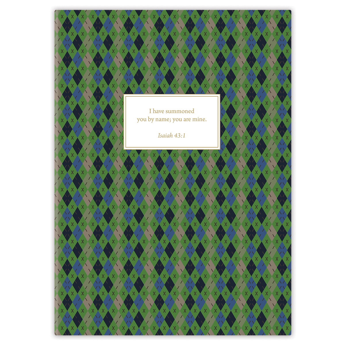 Green Argyle