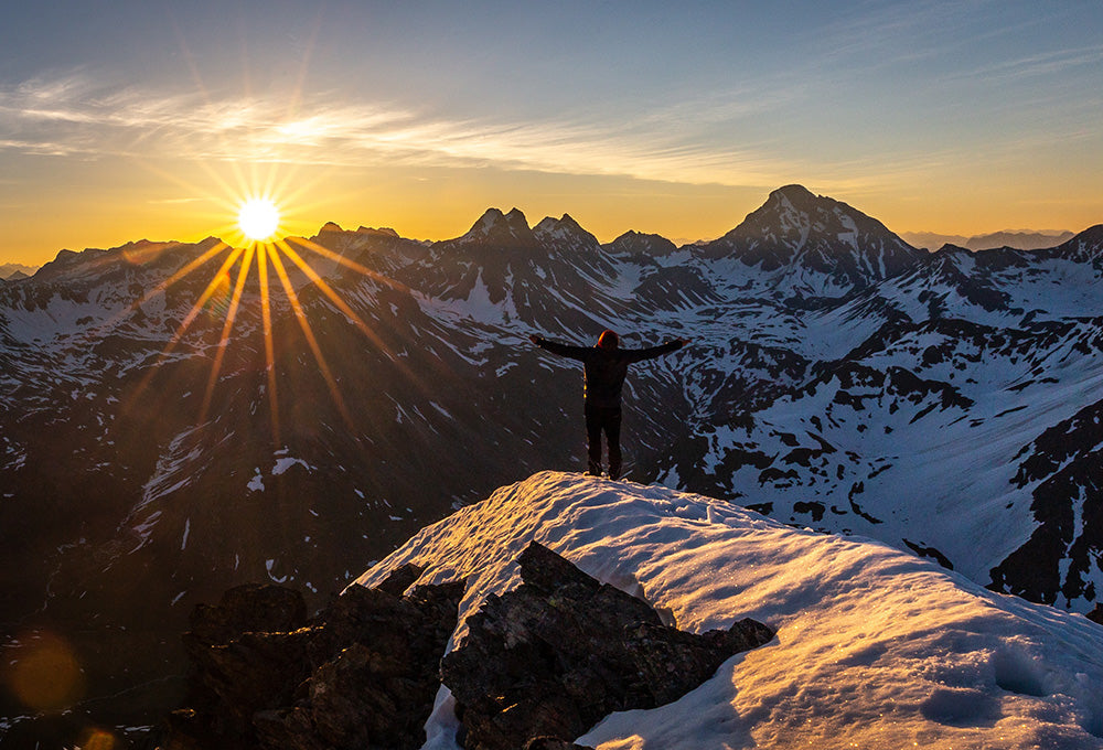 Sunset over landscape symbolizing steady companionship