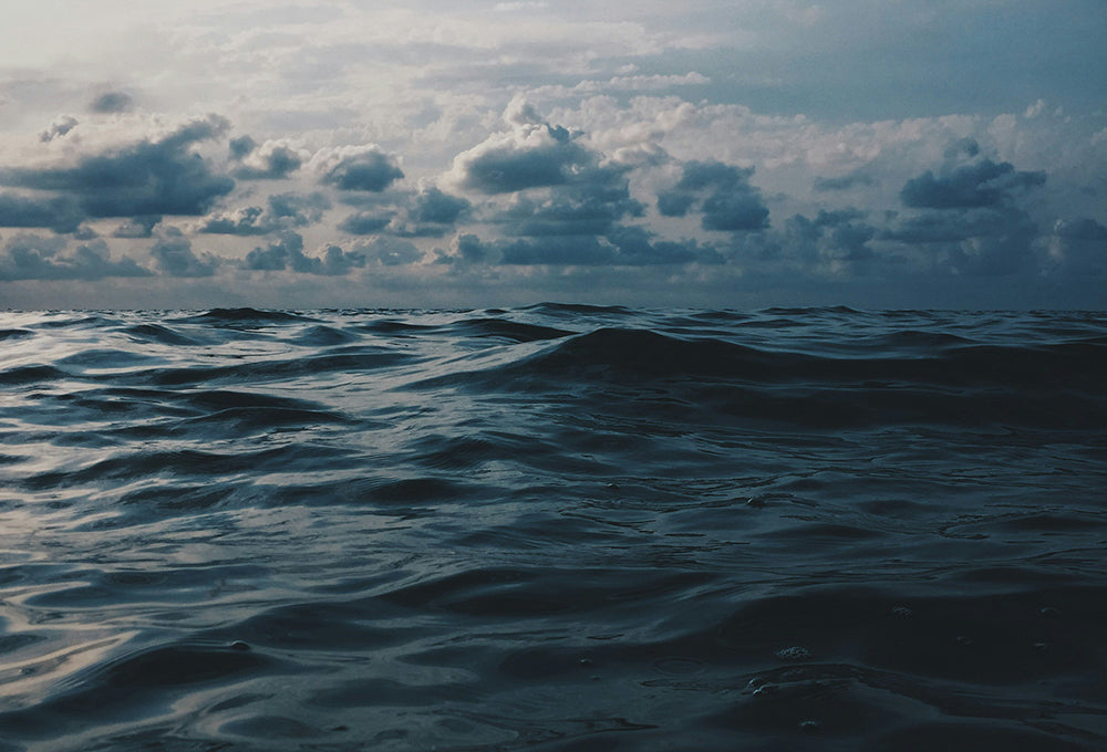 Sea landscape symbolizing strength and humility