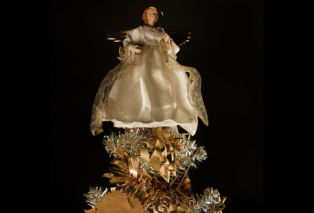 Figure standing confidently in sunlight symbolizing trust in God