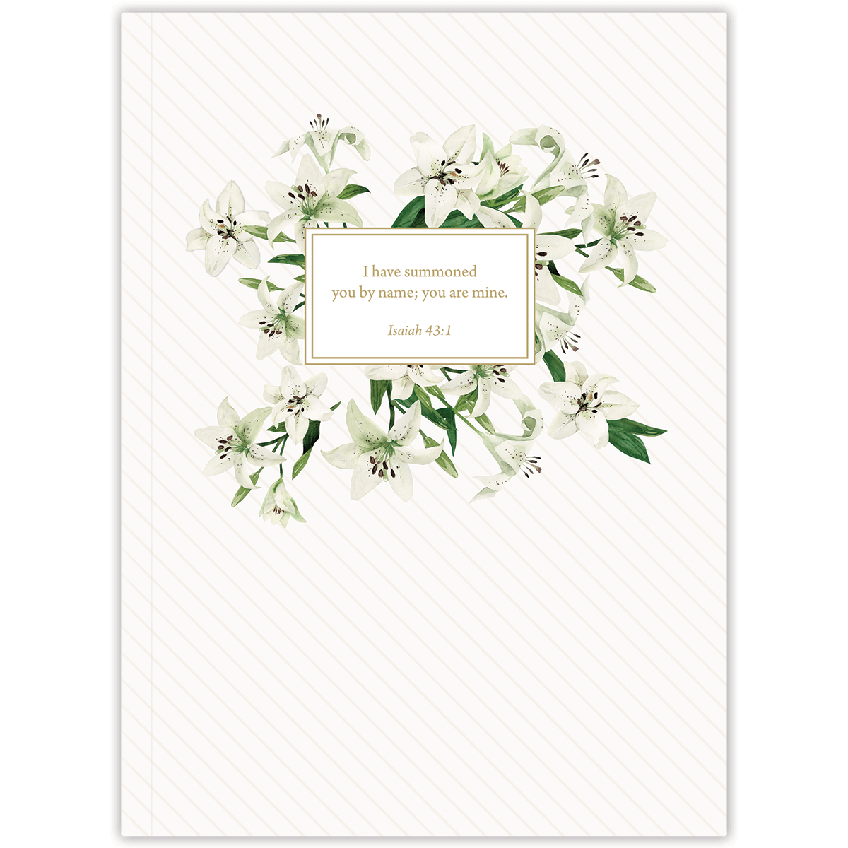 Easter Lilies Christian Planner – Personalized Scripture Planner by Paper Sunday – view 16