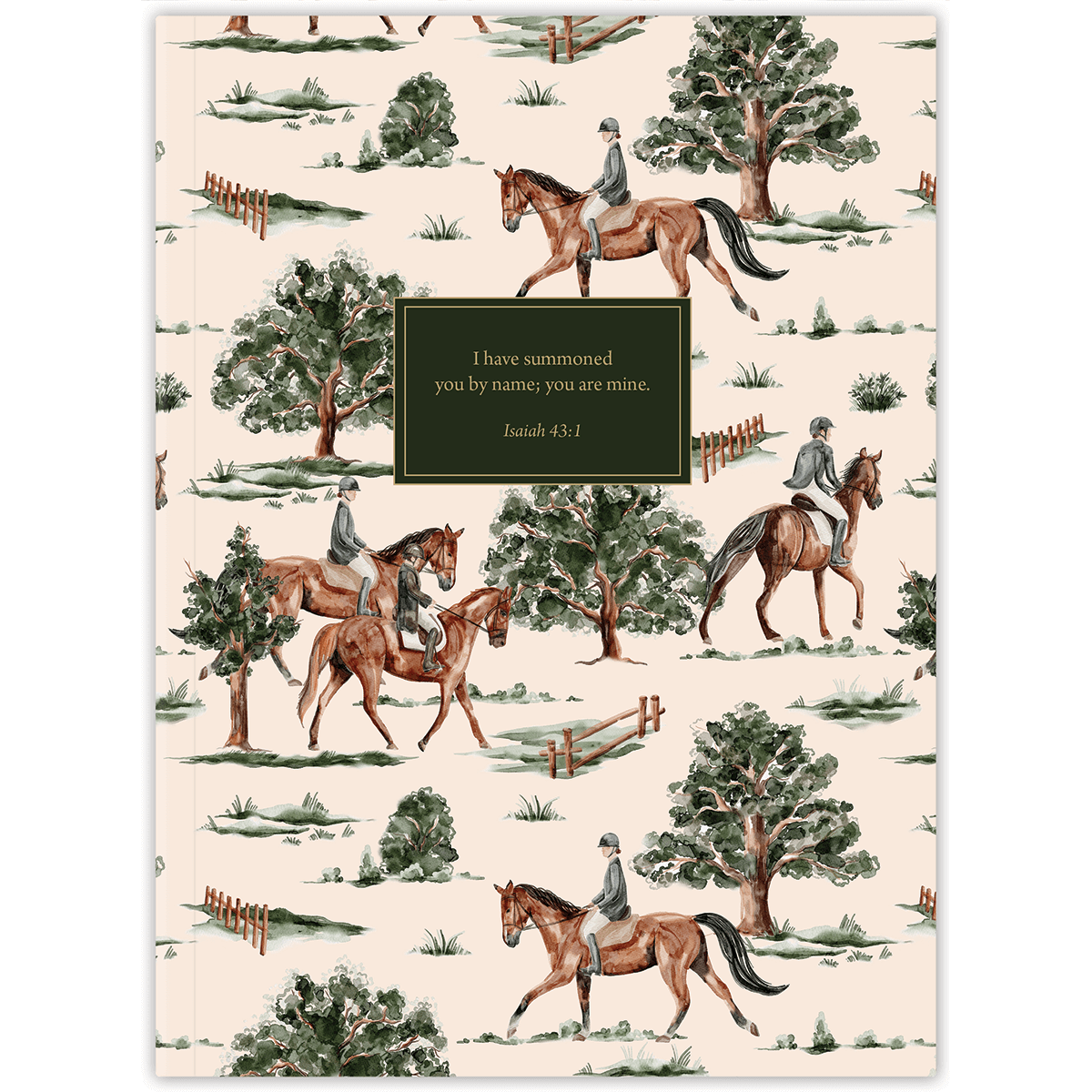 Equestrian Afternoon Christian Planner – Personalized Scripture Planner by Paper Sunday – view 14