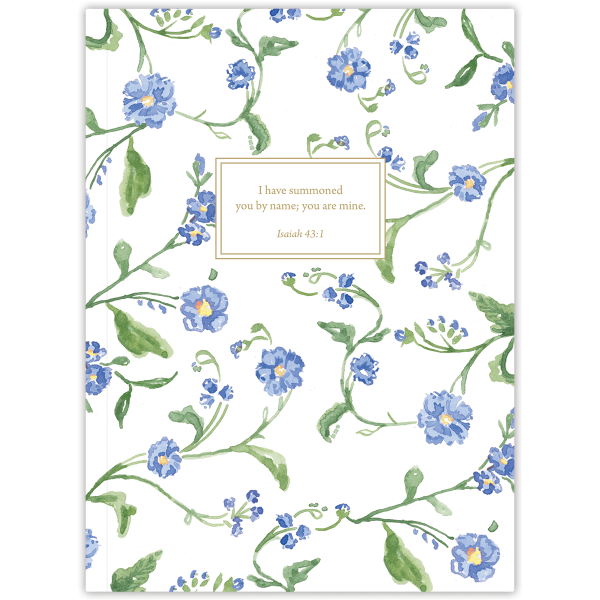 Personalized Berry Buds planner with durable hardcover and custom name on floral design