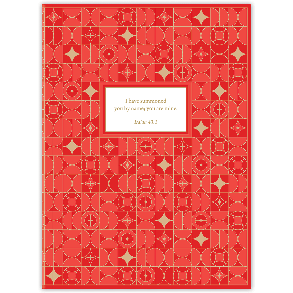 Red Stardust – Personalized Scripture Journal by Paper Sunday – view 10
