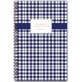 Blue Plaid – Personalized Scripture Journal by Paper Sunday