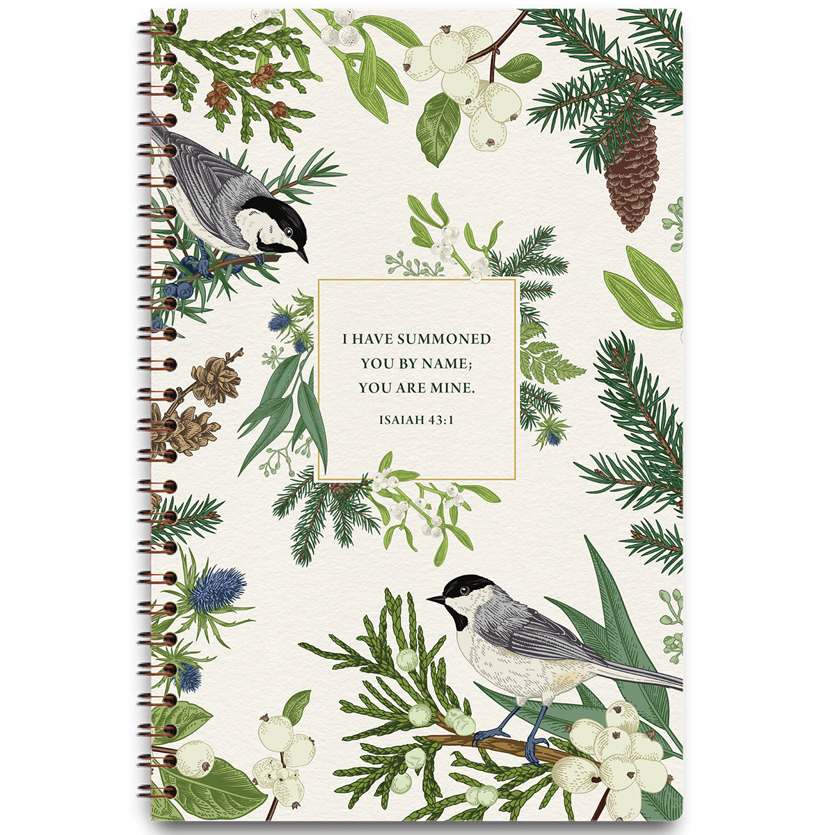 Winter Forest – Personalized Scripture Journal by Paper Sunday