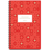 Red Stardust – Personalized Scripture Journal by Paper Sunday