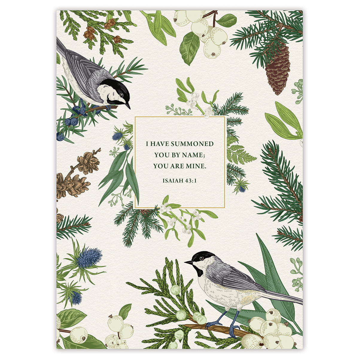 Winter Forest – Personalized Scripture Journal by Paper Sunday – view 2
