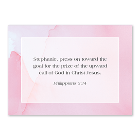 Custom Bible verse cards sky design personalized scripture cards for women faith-based encouragement and devotional use