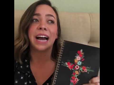 Video of Rachel giving a testimonial of how much she loves her Paper Sunday journal and how much it means to her faith