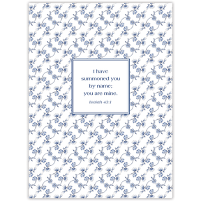 blue serenity - Womens journal - small