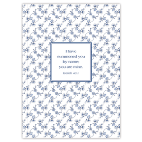 Blue Serenity by Lydia Carraway – Personalized Scripture Journal by Paper Sunday – view 3