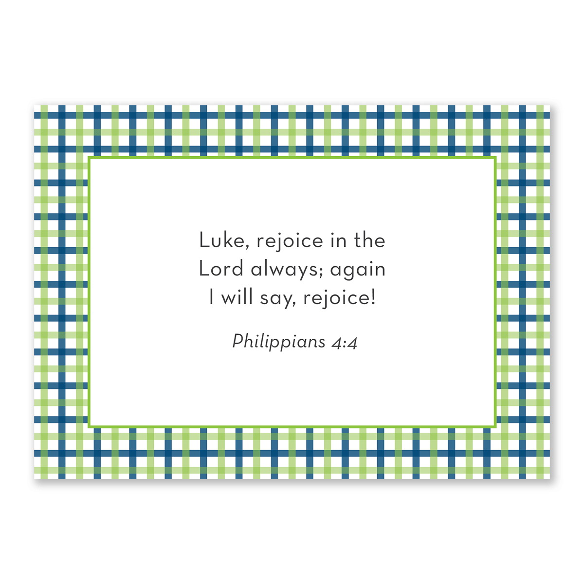 Custom Bible verse cards for boys blue design personalized Christian cards for children prayer reflection and faith growth
