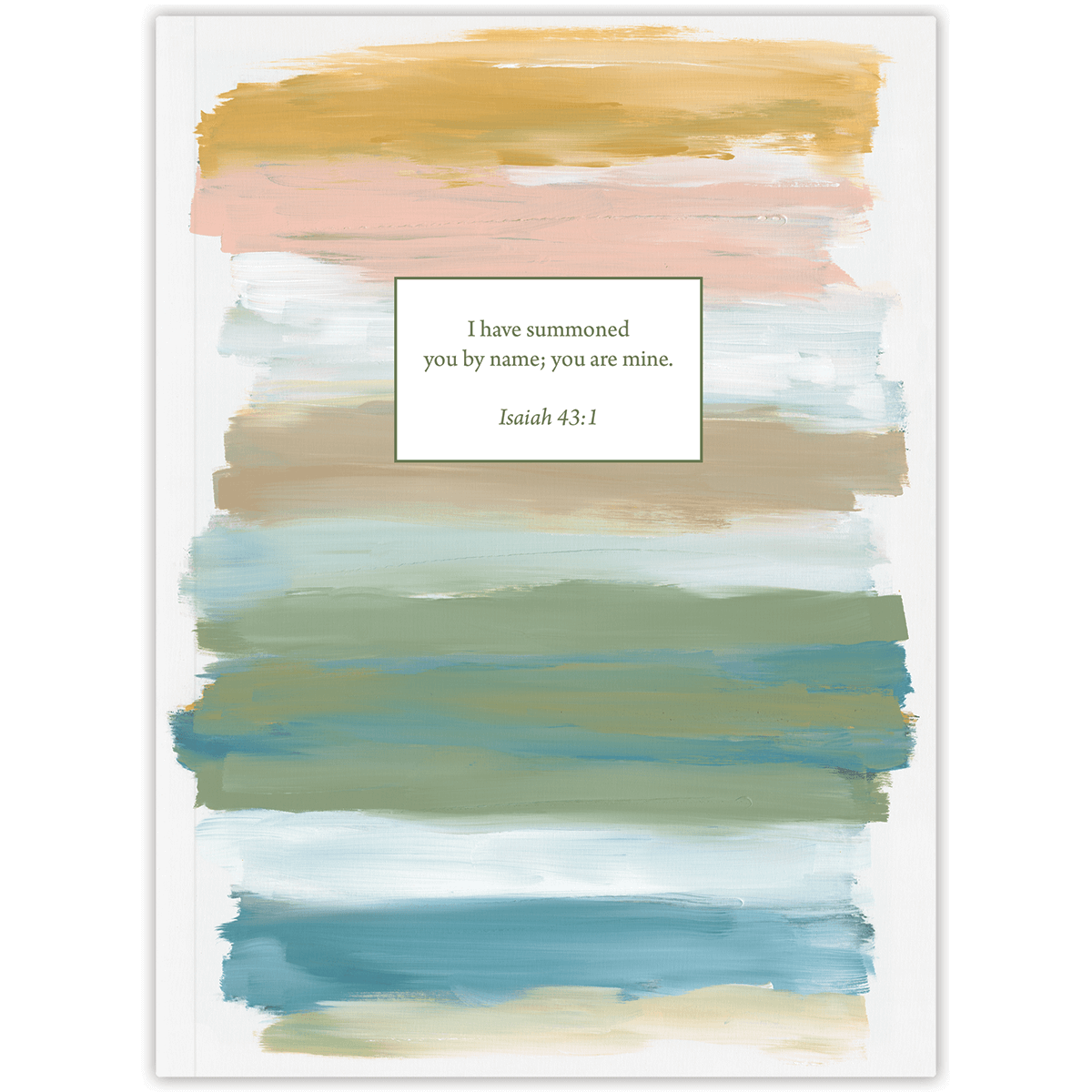 Softcover personalized Bible journal with Rise Up artwork by Heather Hostetter, featuring a one-of-a-kind selection of scriptures for quiet time, prayer, and devotional writing
