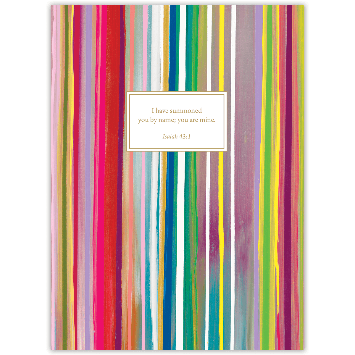 Softcover Starburst Bible journal with bright modern artwork by Allison Castillo, personalized scripture journal featuring a one-of-a-kind selection of curated scriptures for journaling and reflection