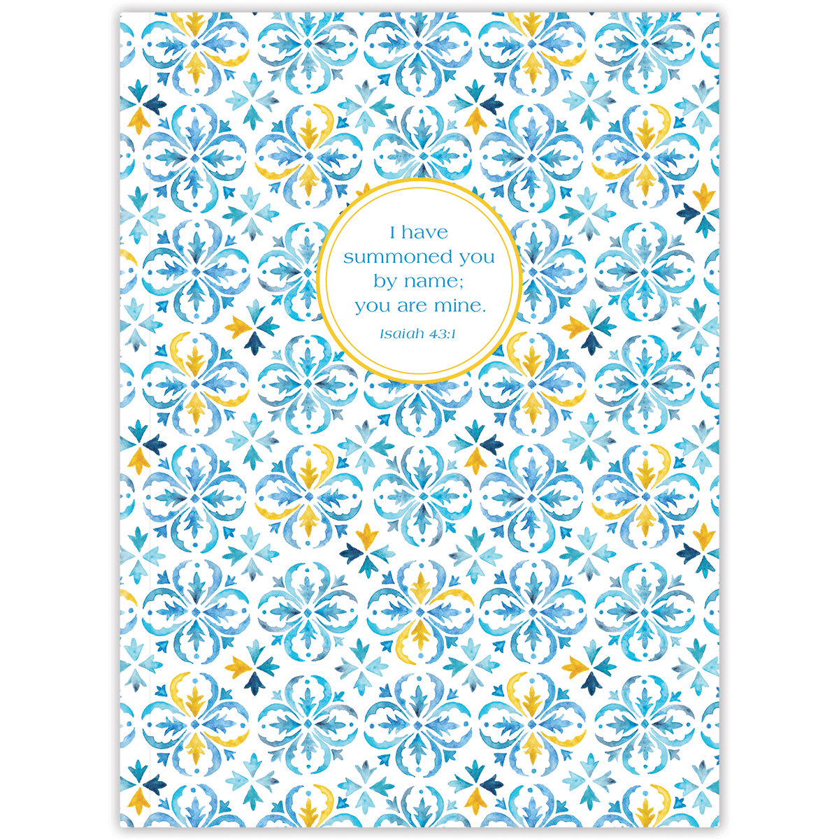 Hardcover Felicity personalized scripture journal, bright and inspiring Christian journal with carefully selected Bible verses for meaningful daily use