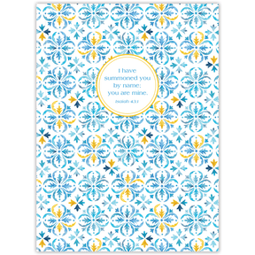 Hardcover Felicity personalized scripture journal, bright and inspiring Christian journal with carefully selected Bible verses for meaningful daily use