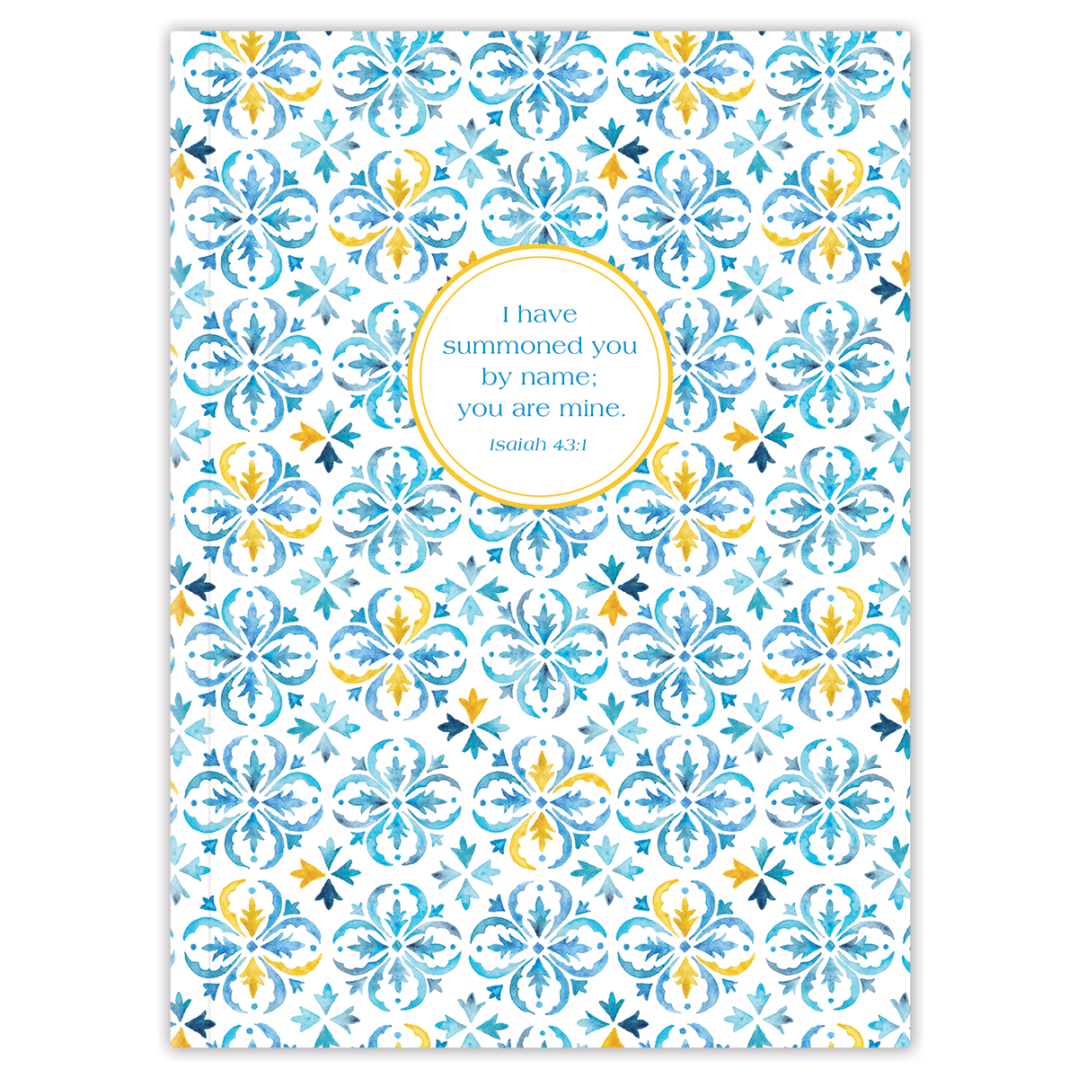 Softcover Felicity Bible journal with fresh, lighthearted artwork, personalized scripture journal featuring a one-of-a-kind selection of curated scriptures for journaling and reflection