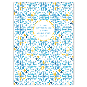 Softcover Felicity Bible journal with fresh, lighthearted artwork, personalized scripture journal featuring a one-of-a-kind selection of curated scriptures for journaling and reflection