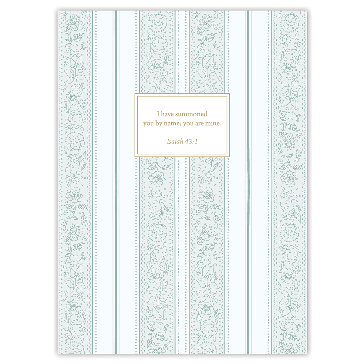 Floral Ribbon by Lydia Carraway – Personalized Scripture Journal by Paper Sunday – view 2