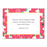 Personalized prayer cards designed with their name inserted into thoughtfully selected scripture.  Christian Gifts, Prayer Card, Scripture Notecards, Personalized Scripture, Personalized Prayer Card, Christian Wedding Gifts, Baptism Gifts, Bible Study Gifts, Personalized Bible, Christian Journal