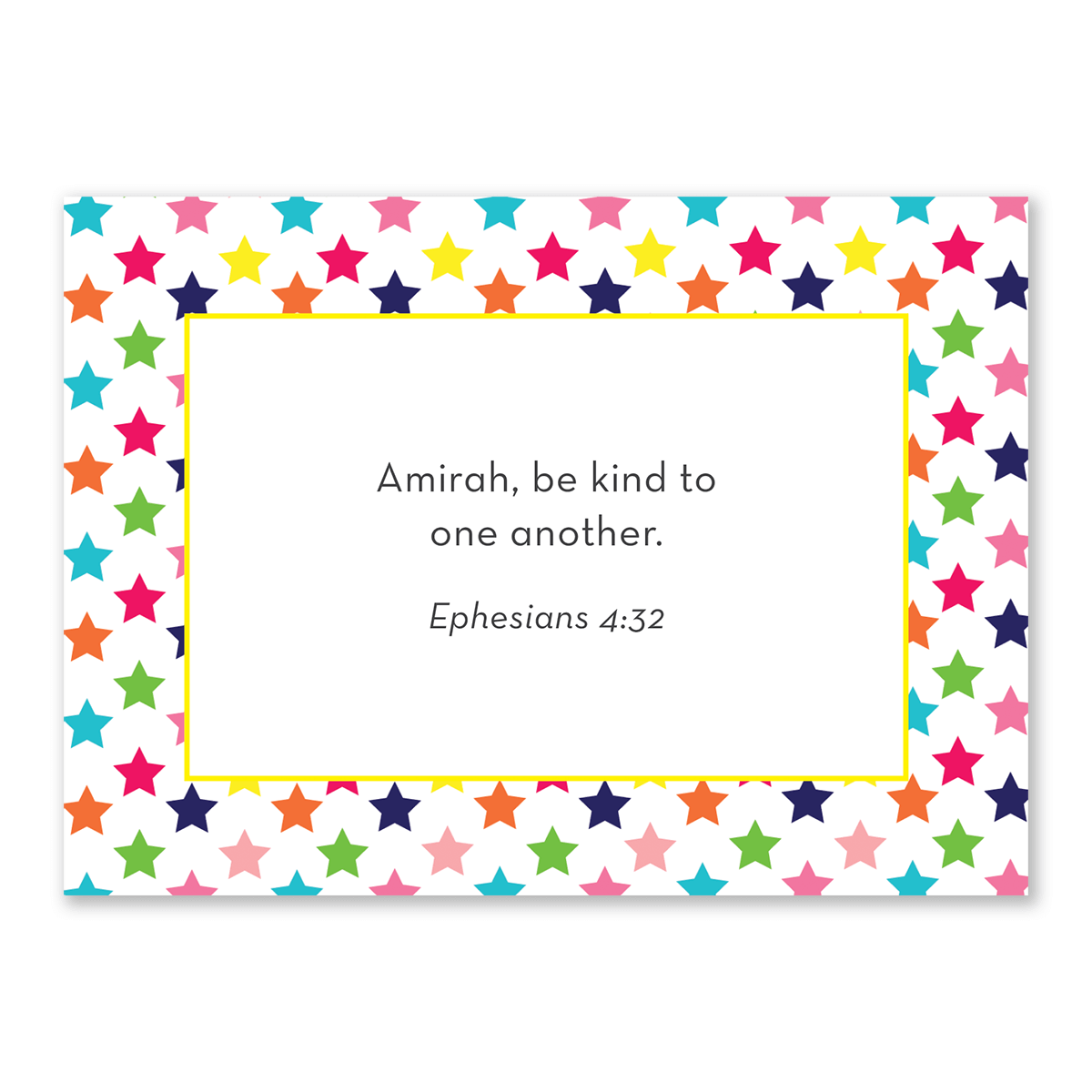 personalized Bible verse cards for girls unicorn design for kids to use during daily prayer encouragement and quiet time
