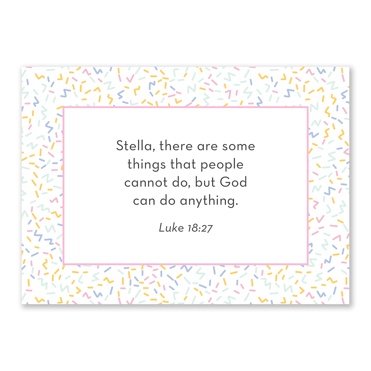 personalized Bible verse cards for girls llama design for kids to use during daily prayer encouragement and quiet time