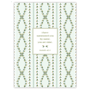 Green Foliage by Lydia Carraway – Personalized Scripture Journal by Paper Sunday – view 3