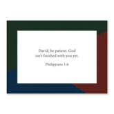 Personalized Bible verse cards for men linen design custom scripture cards Christian gift for encouragement and daily prayer