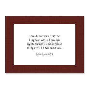 Personalized scripture cards for men linen design custom Bible verse cards Christian encouragement gift for daily inspiration