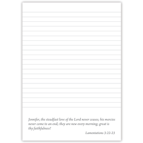 Mini Black Jack by Jenn Thatcher – Personalized Scripture Journal by Paper Sunday – view 7