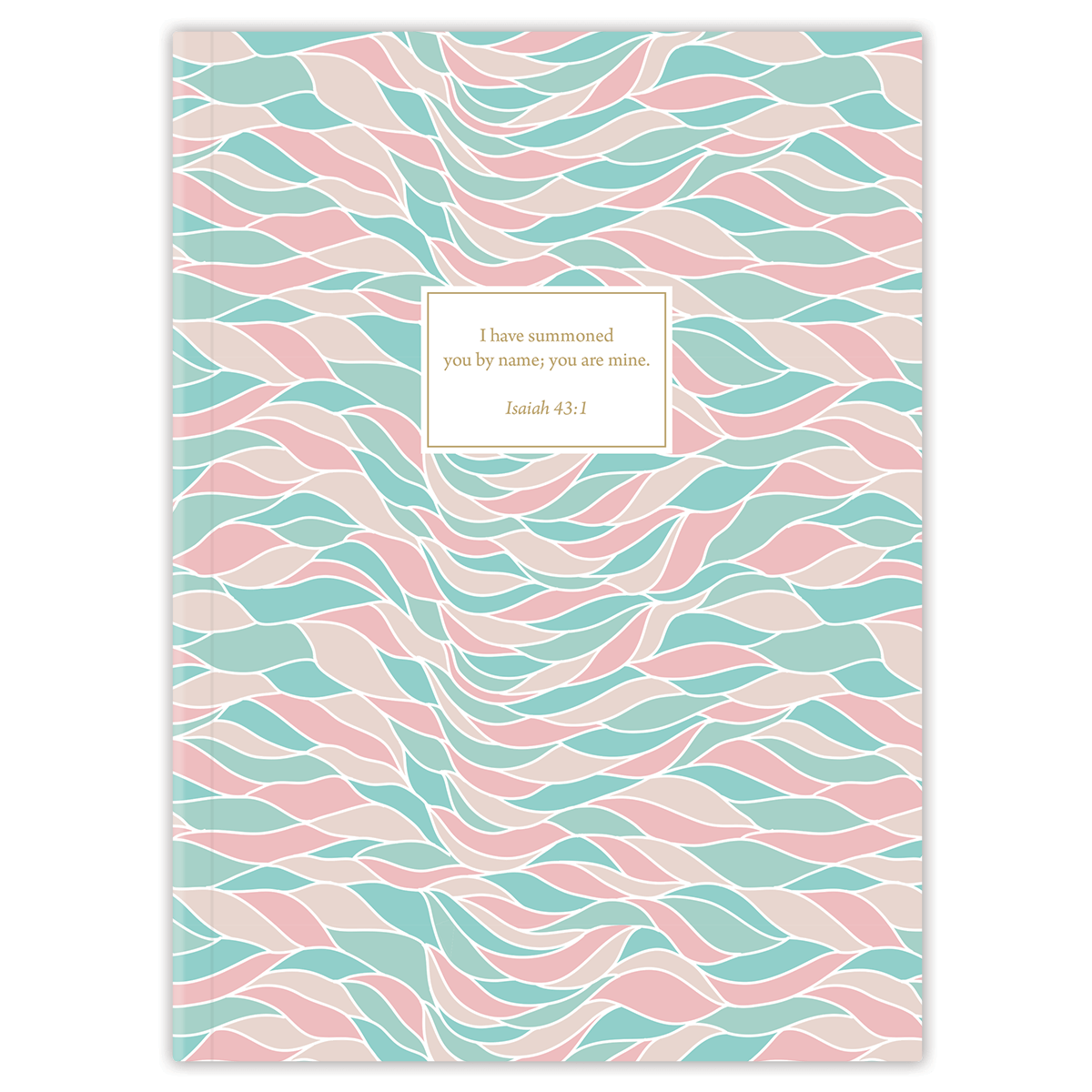 personalized Momentum planner with flexible soft cover and custom name on clean design