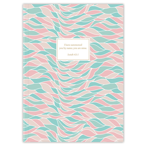 personalized Momentum planner with flexible soft cover and custom name on clean design