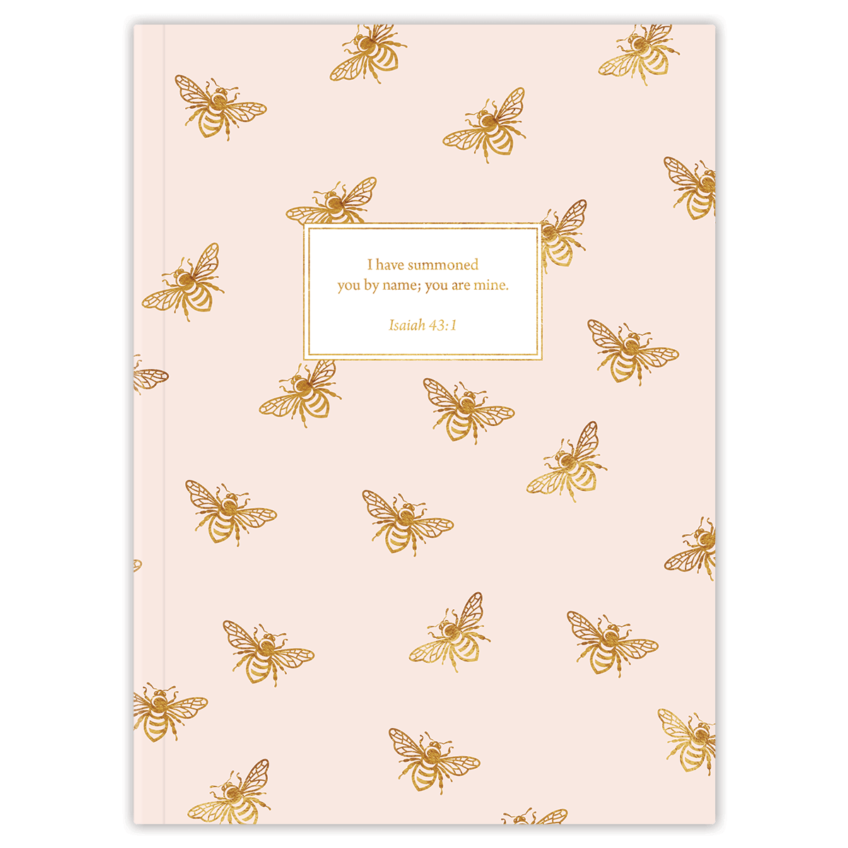 Pink Bumblebee – Personalized Scripture Journal by Paper Sunday – view 2