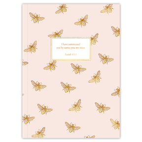 Pink Bumblebee – Personalized Scripture Journal by Paper Sunday – view 2