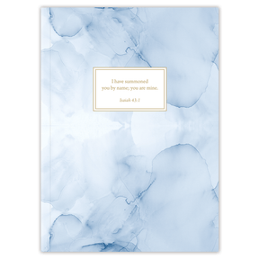 custom planner with Sky design by Jenn Thatcher and personalized name on flexible soft cover