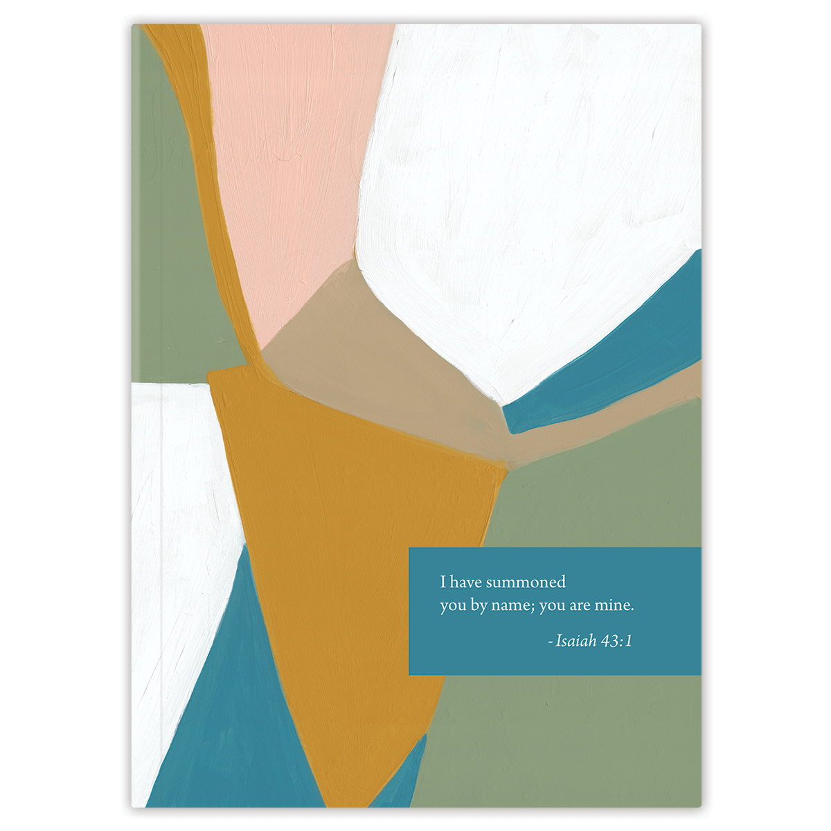 Softcover Perfectly Imperfect Bible journal with natural, imperfect-inspired design by Heather Hostetter, personalized scripture journal featuring a one-of-a-kind selection of curated scriptures for journaling and reflection