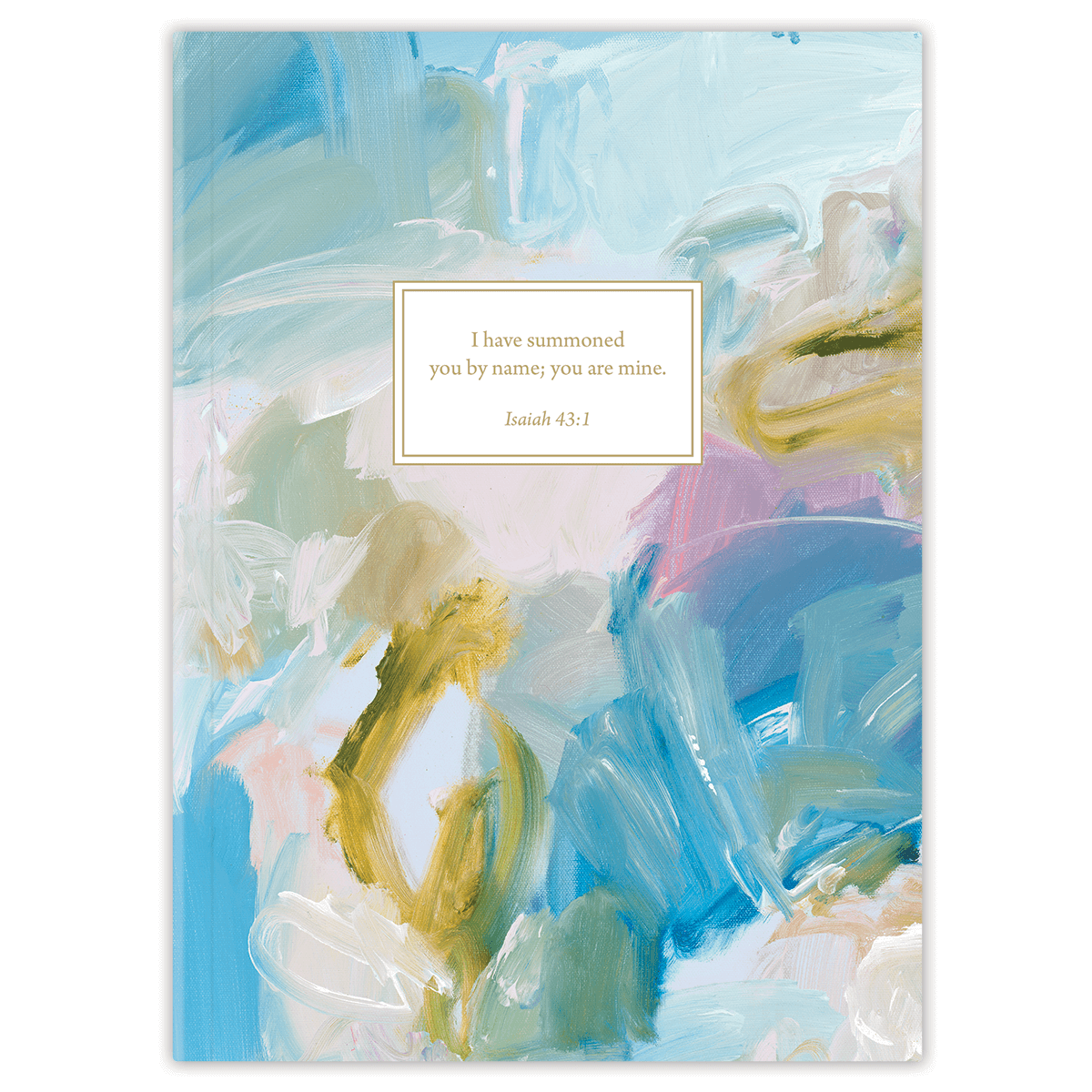 Softcover personalized Bible journal with Abigail artwork by Jenn Thatcher, featuring a one-of-a-kind selection of scriptures for quiet time, prayer, and devotional writing