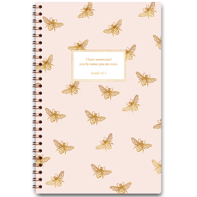 Pink Bumblebee – Personalized Scripture Journal by Paper Sunday