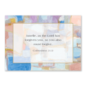 Personalized Prayer Cards make the perfect Christian Gift for the loved ones and friends in your life.  Prayer card, Scripture Notecard, Personalized Prayer Cards, Personalized Scripture, Christian Journal, Christian Planner, Bible Journal, Bible Planner, Prayer Journal, Prayer Planner, Bible Verse Cards