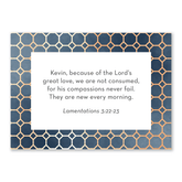 Personalized Bible verse cards for teen boys custom scripture cards Christian gift for encouragement strength and daily prayer